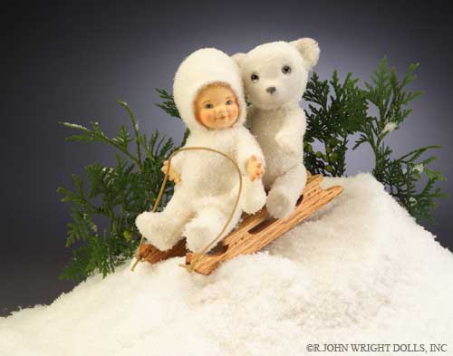 Sno Baby and Bear, 2006 © R.JOHN WRIGHT DOLLS, INC. All rights reserved.