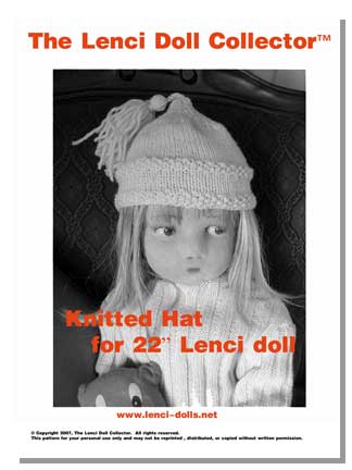 Knitting Pattern for 22 in  Lenci Doll